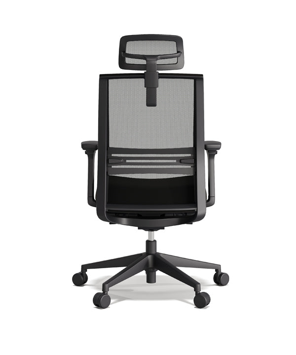 Axel Siyah plastik iskeletli file döşemeli hareketli kollu ayarlanabilir mekanizmalı ofis yönetici koltuğu müdür koltuğu fileli koltuk