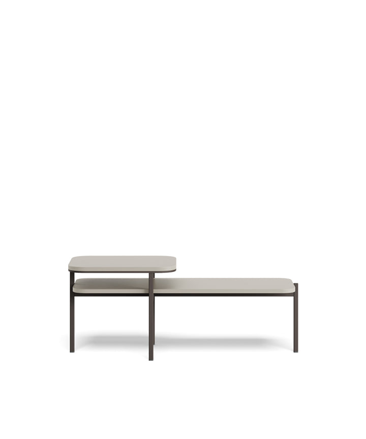 metal ayaklı orta sehpa ofis sehpası 