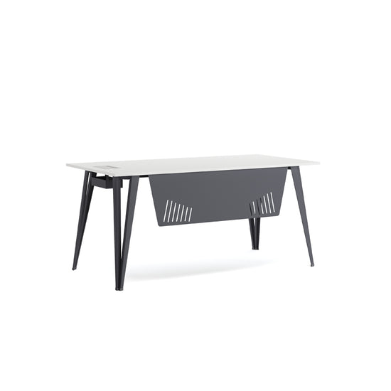 metal ayaklı metal ön perdeli çalışma masası personel masası 